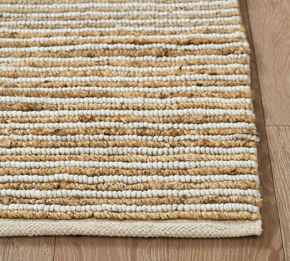 Rafferty Striped Handwoven Rug Pottery Barn Australia